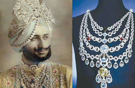 最富有的男人与他的Patiala项链