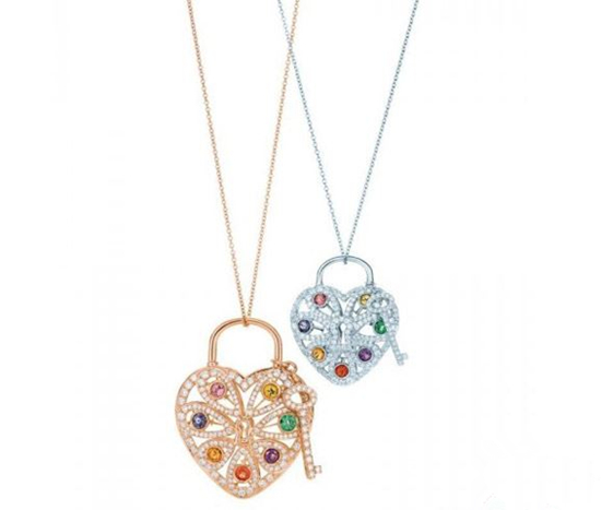 蒂芙尼（Tiffany&Co.）钥匙与锁系列珠宝配饰“锁住爱情”