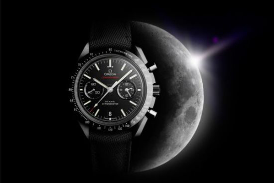 欧米茄超霸系列 “月之暗面” 黑色陶瓷腕表