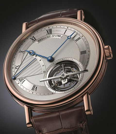  宝玑CLASSIQUE TOURBILLON EXTRA-PLAT AUTOMATIQUE 5377陀飞轮超薄自动上链腕表