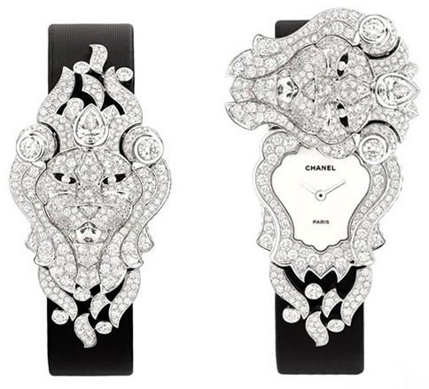 香奈儿Chanel Lion系列珠宝腕表