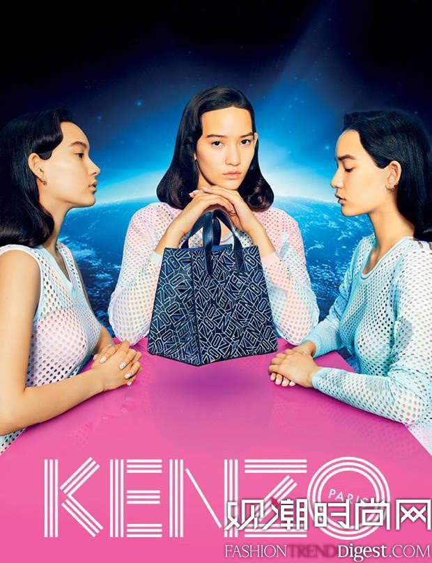 Kenzo 2015春夏系列广告高清图片