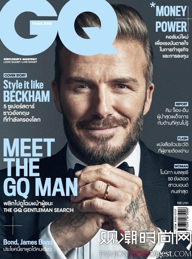 David BeckhamTom Ford̩桶GQ MagazineﶬʱдƬͼƬ