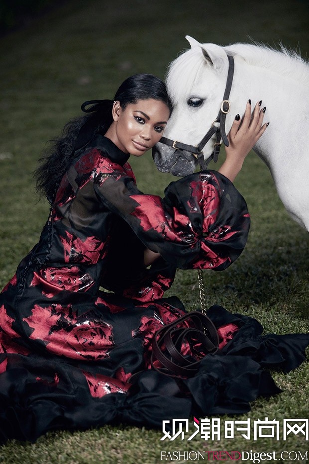 Chanel Iman[桶Harpers Bazaars־ƬDƬ