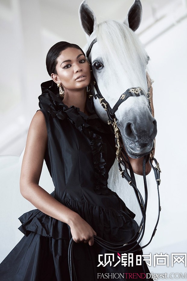 Chanel Iman[桶Harpers Bazaars־ƬDƬ