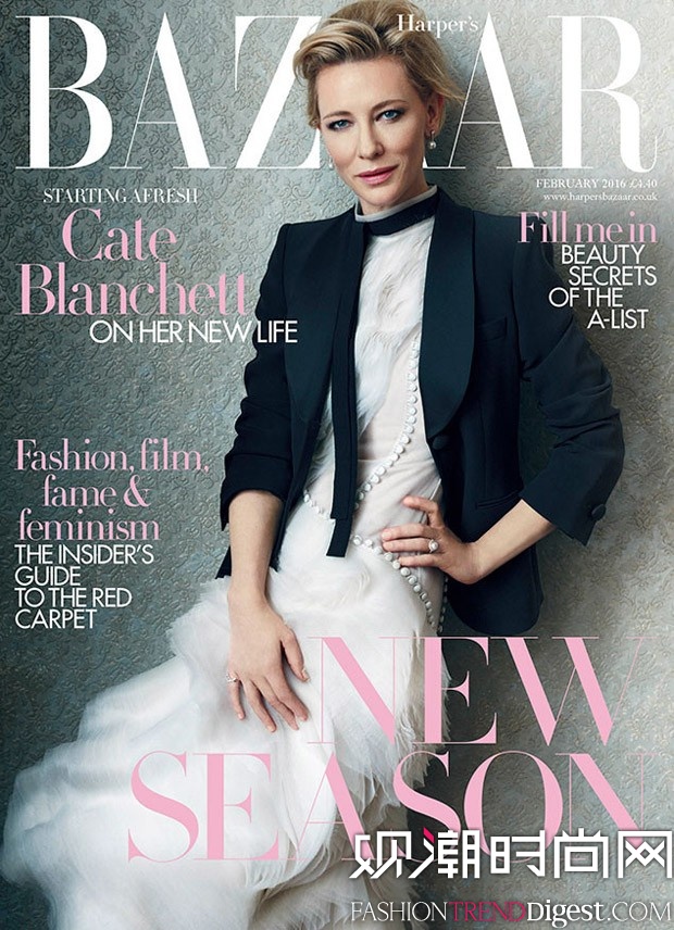 Cate Blanchett Ӣ桶Harpers Bazaar20162¿ͼƬ
