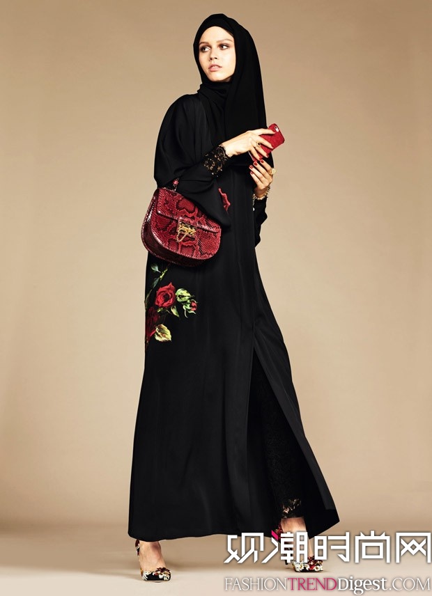 Dolce & Gabbana×Abaya Collection LookBook高清图片