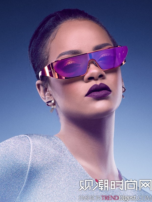 Dior x Rihanna Eyewear 广告大片高清图片