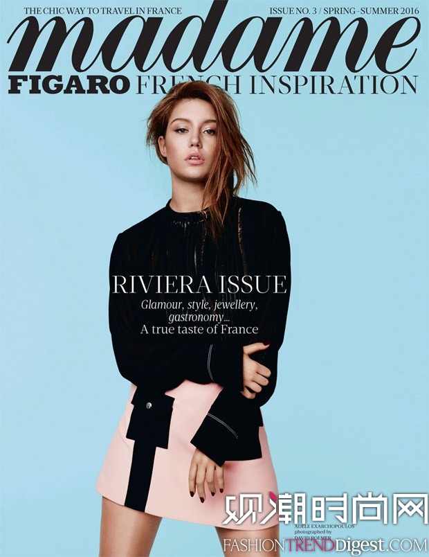 Adele Exarchopoulos﷨桶Madame Figaro2016괺־ͼƬ