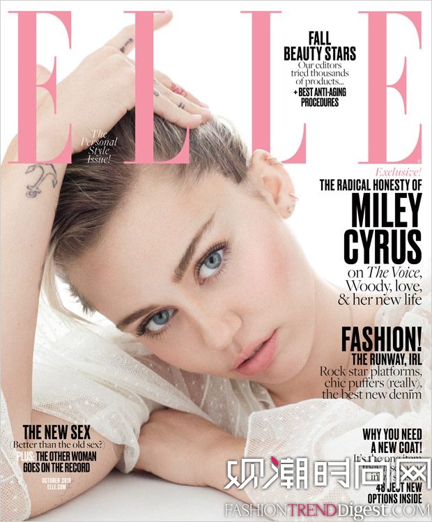 Miley CyrusΪ桶Elle201610¿ͼƬ