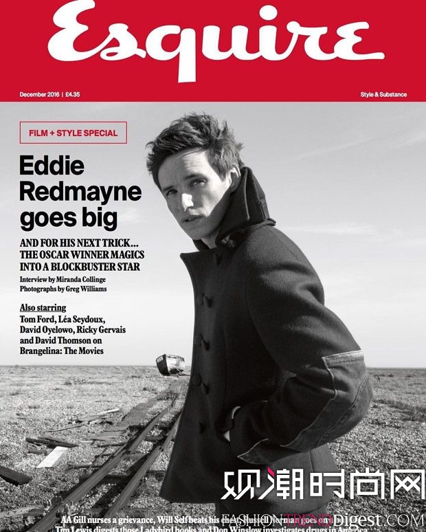 Eddie RedmayneӢ桶Esquire201612¿־ҳƬͼƬ
