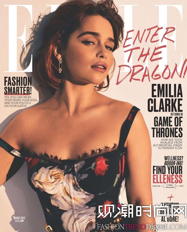 Emilia Clarke桶Elle20178־ͼƬ