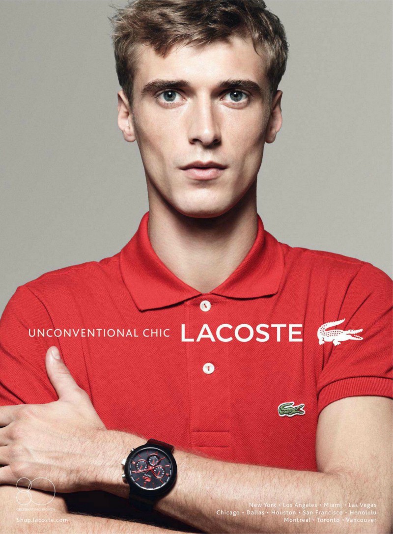 Lacoste 2013春夏手表广告高清图片