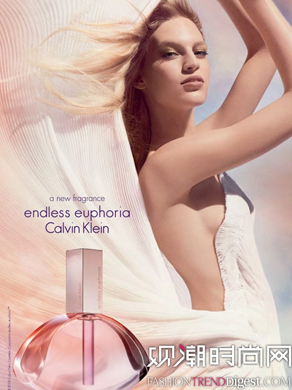 Vanessa Axente 代言 Calvin Klein “Endless Euphoria” 香水�V告高清�D片