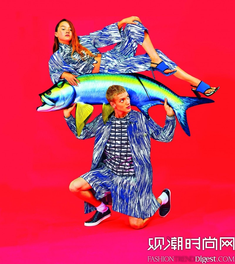 Kenzo 2014春夏广告高清图片