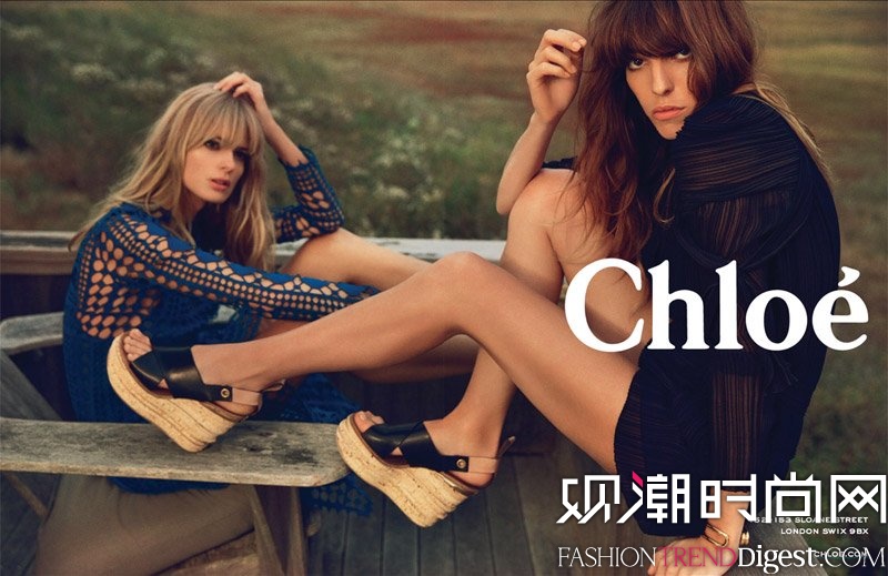Chloe 2014春夏广告高清图片