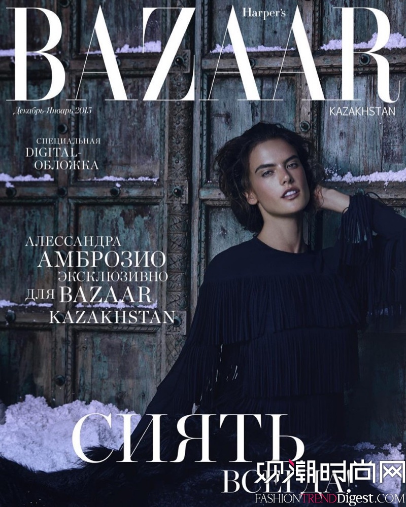 Alessandra Ambrosio˹̹桶Harpers Bazaar201512·ݷ漰ҳƬͼƬ