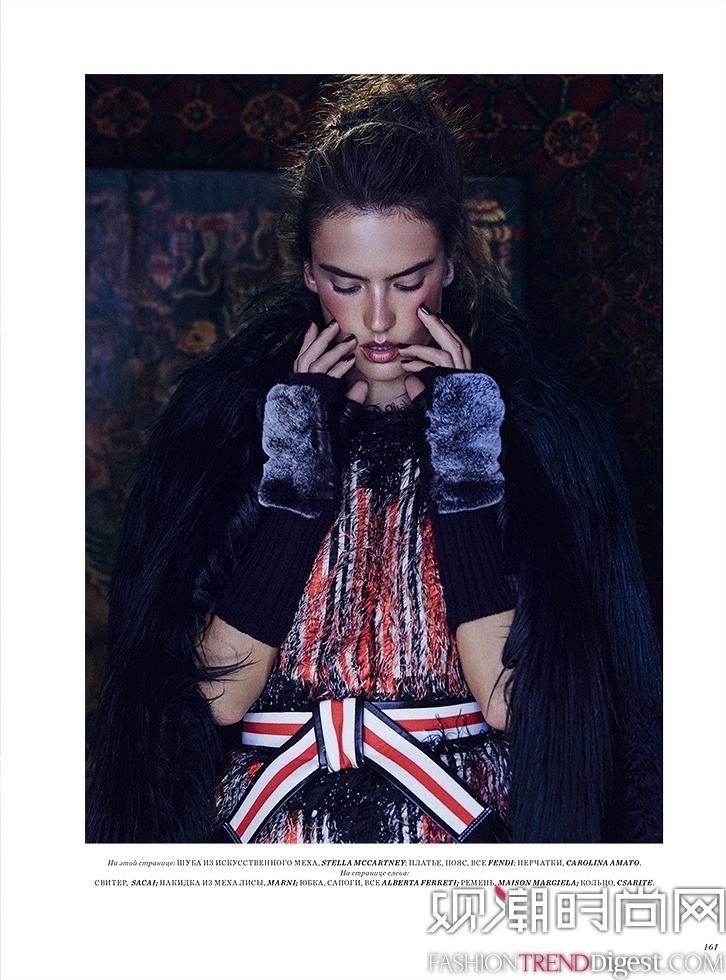 Alessandra Ambrosio˹̹桶Harpers Bazaar201512·ݷ漰ҳƬͼƬ