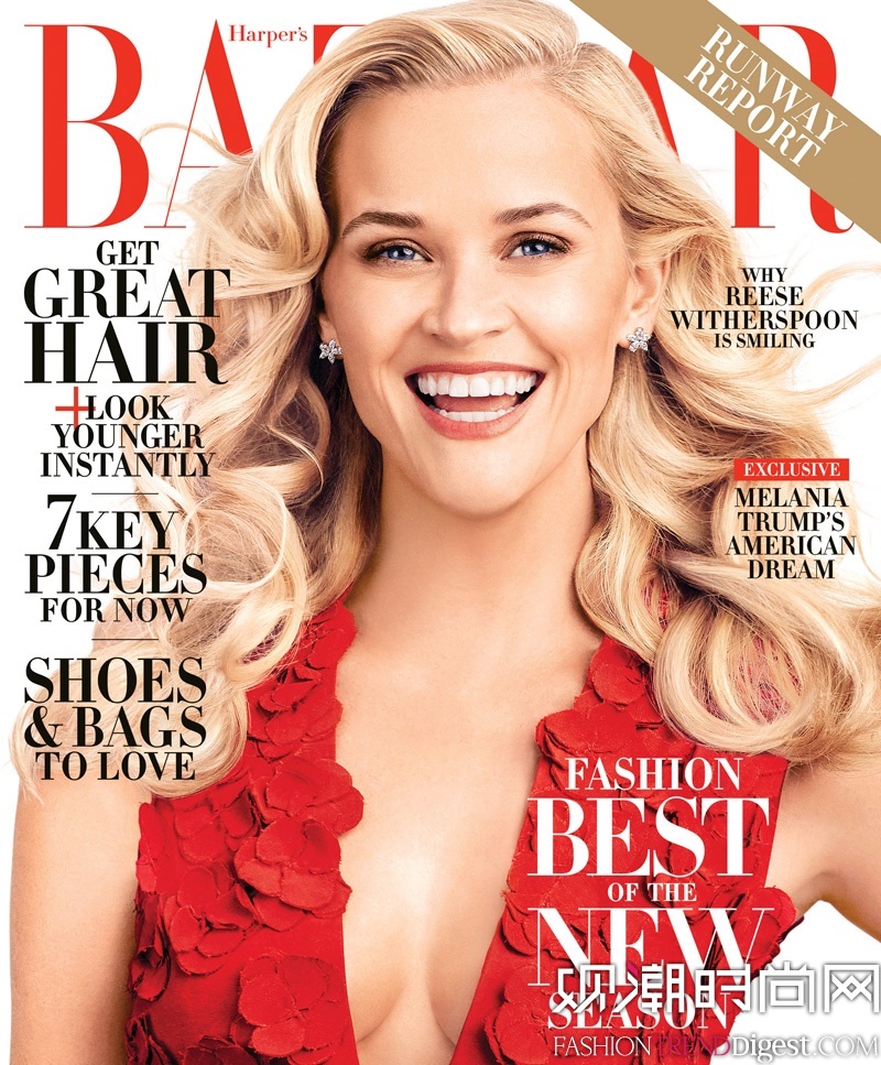 Reese Witherspoon桶Harpers Bazaar20162־漰ҳƬͼƬ