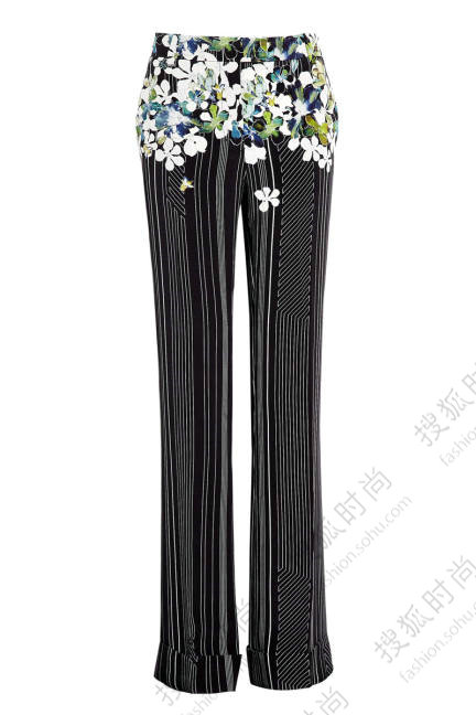 3.1 Phillip Lim Floral Stovepipe Trousers