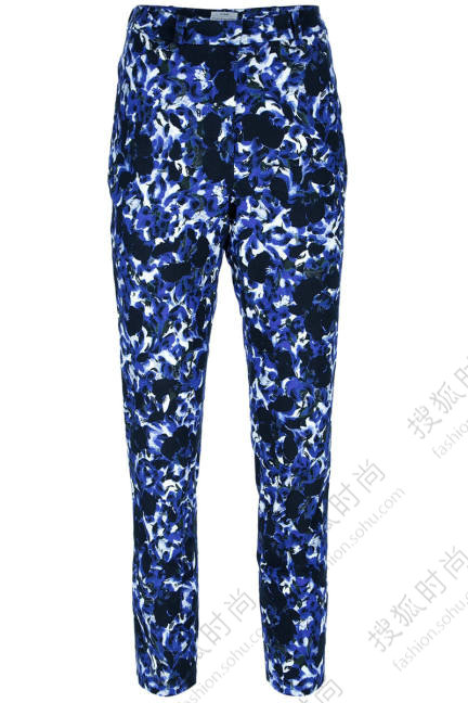 Erdem Slim Floral Print Trouser