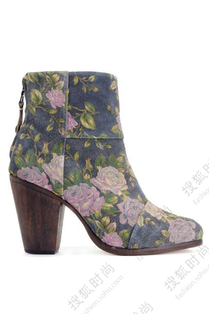 Rag & Bone Floral Classic Newbury Boots