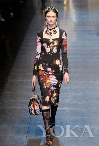 Dolce&Gabbana 2012 Fall_Winter Milan Fashion Week Runway