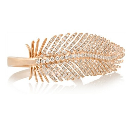 Ʒ]ANITA KO Feather 18K õ@ʯָ