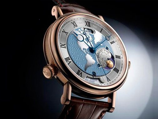 宝玑 Classique Hora Mundi 18K玫瑰金腕表