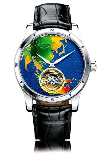 积家（Jaeger-LeCoultre）Master GrandTourbillon Continents陀飞轮腕表