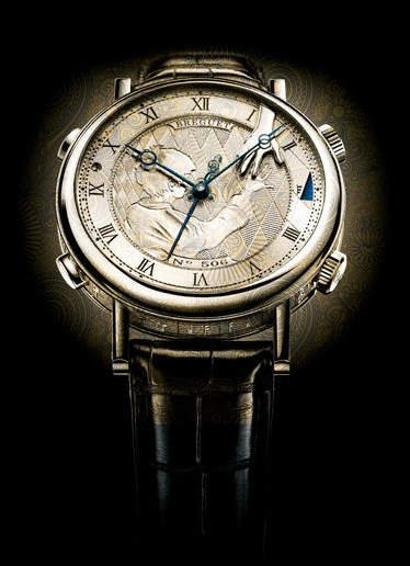  宝玑（Breguet）经典复杂机芯音乐响闹腕表