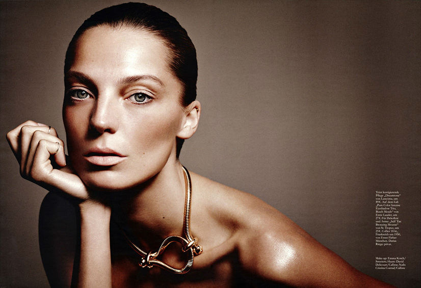 Daria Werbowy Ϊ¹桶Harpers Bazaar־¿ݱƬͼƬ