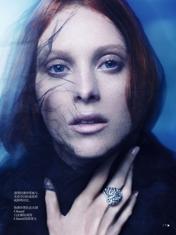 Karen Elson Ϊй桶VogueλôƬͼƬ