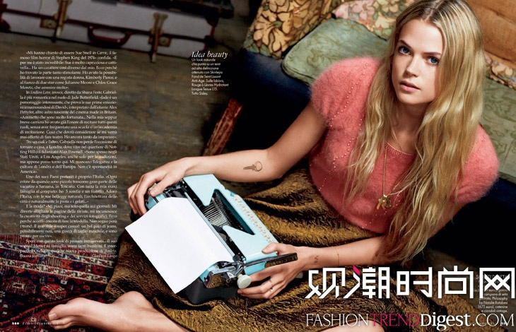 Gabriella Wilde ΪElle2013ʮһ¿ͼƬ