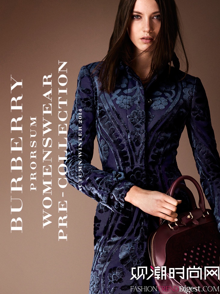 Burberry Prorsum 2014ŮװLookbook  ׶ظͼƬ