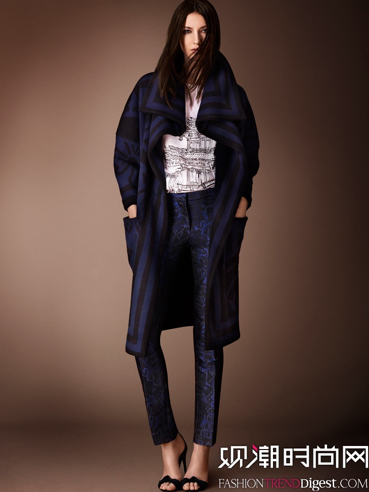 Burberry Prorsum 2014ŮװLookbook  ׶ظͼƬ