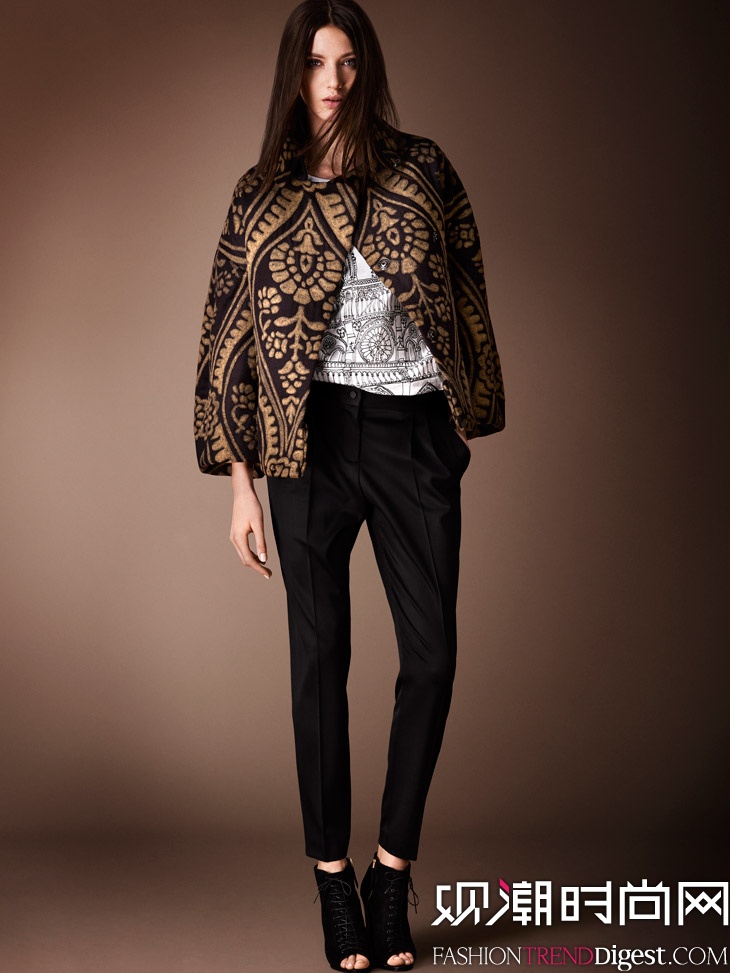 Burberry Prorsum 2014ŮװLookbook  ׶ظͼƬ