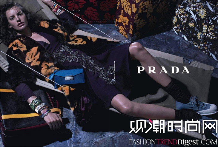 prada resort 2014 广告大片