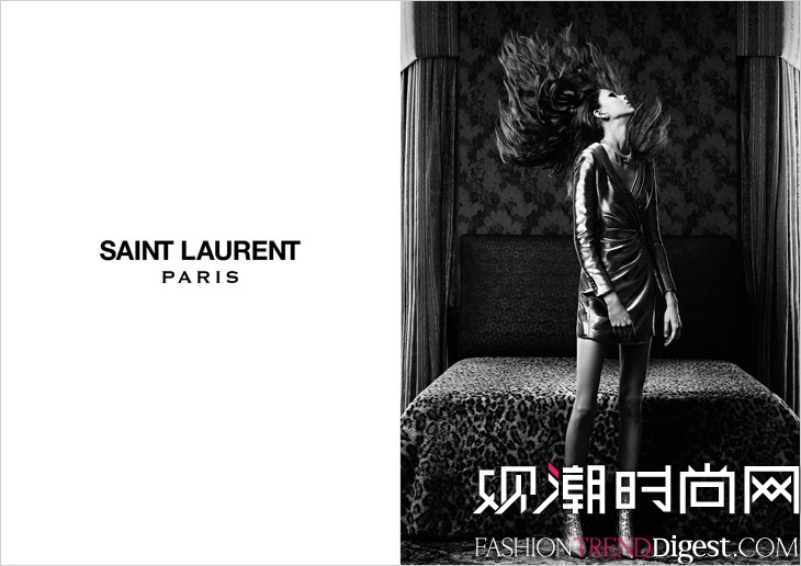 saint laurent paris 2014春夏广告