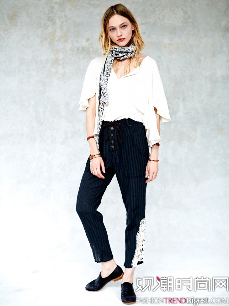 Sasha Pivovarova[Free People 20141LookbookDƬ