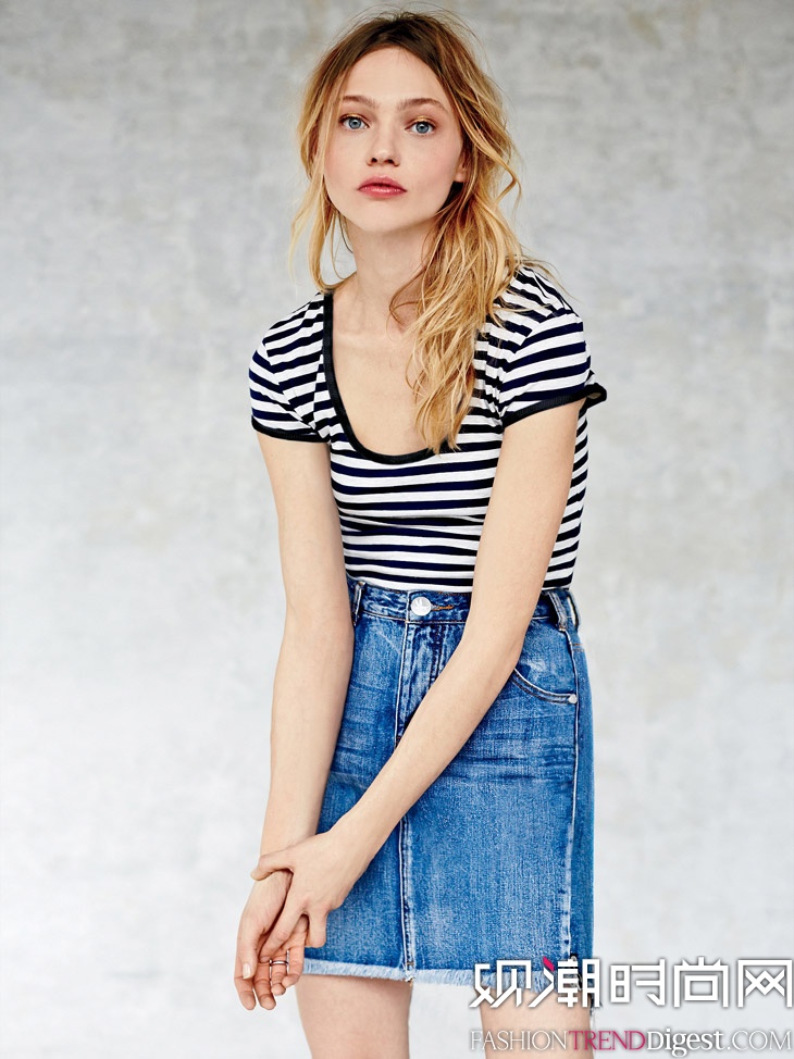 Sasha Pivovarova[Free People 20141LookbookDƬ