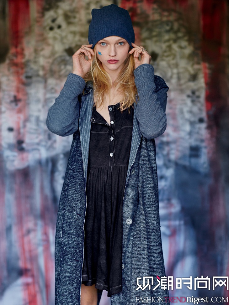 Sasha Pivovarova[Free People 20141LookbookDƬ