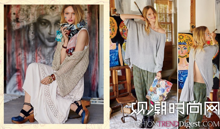 Sasha Pivovarova[Free People 20141LookbookDƬ