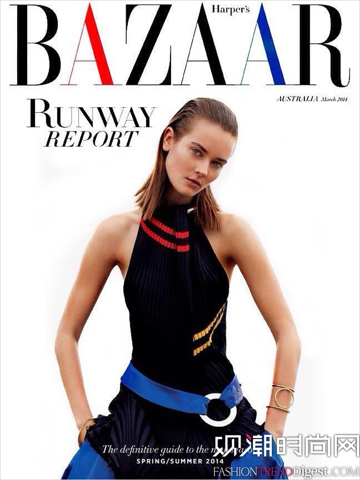 Monika Jac JagaciakǡHarper's BazaarĴǰ20143¿ͼƬ