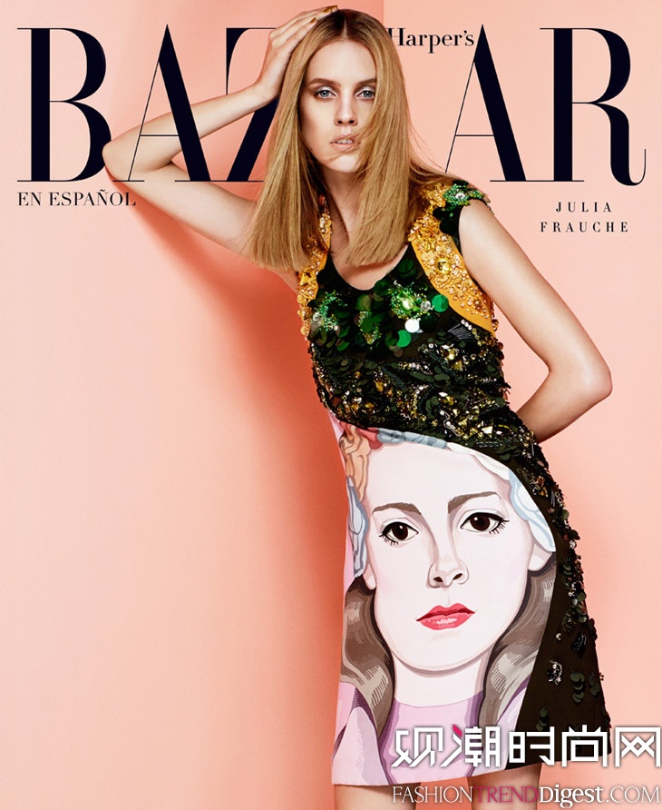 Julia Fraucheް桶Harpers Bazaar 20142¿ͼƬ