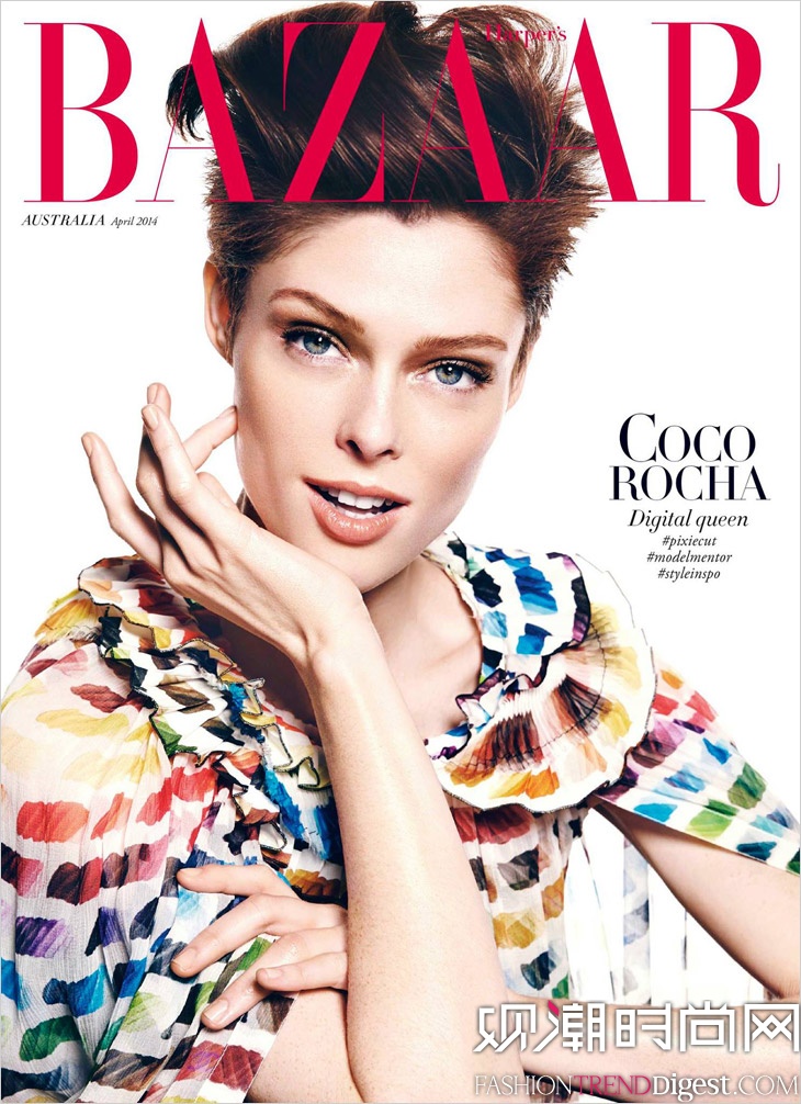 Coco Rocha㡶Harpers Bazaarް2014¿ͼƬ