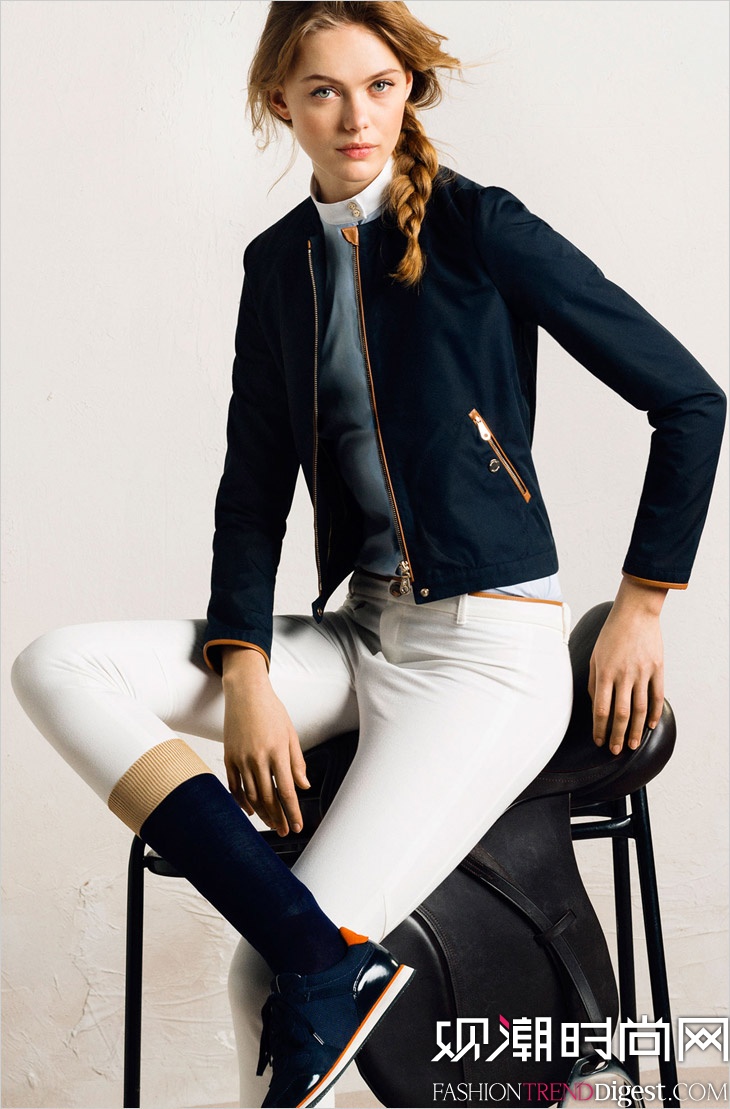 Frida GustavssonMassimo Dutti EquestrianLookbookͼƬ