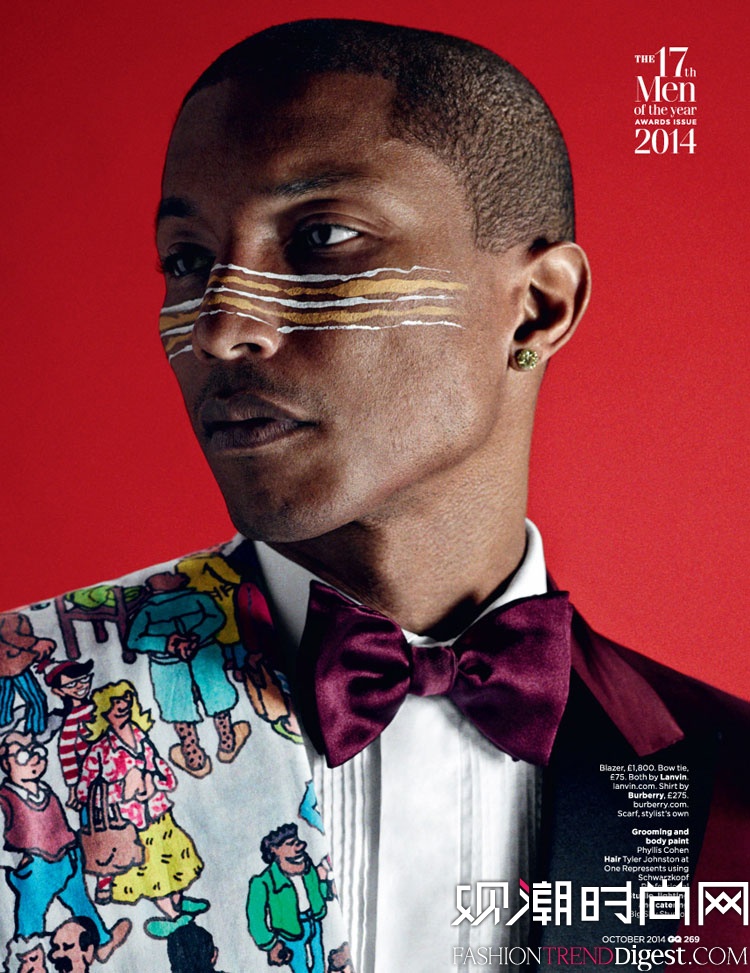 Pharrell WilliamsϡGQӢ2014ʮ¿ͼƬ