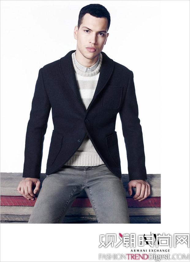 Armani Exchange 2014ﶬ11LookbookNagi SakaiƾͼƬ