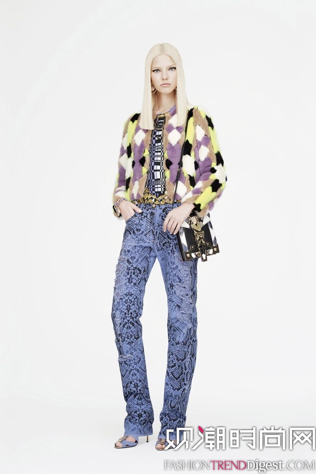 Sasha LussĔzVersace 2015紺ϵLookbookDƬ